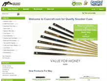 Tablet Screenshot of cuecraft.com